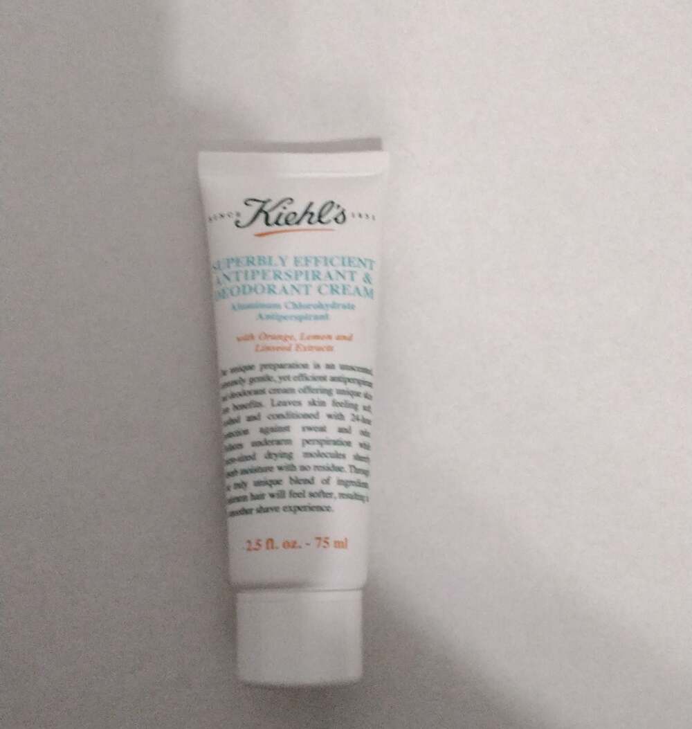 Kiehl's Superbly Efficient Antiperspirant and Deodorant Cream 2.5 fl oz / 75 ml
